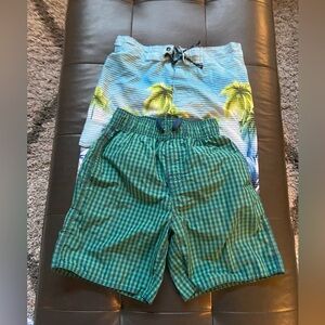 2 First Wave/ Class Club water shorts for boys size 10/12